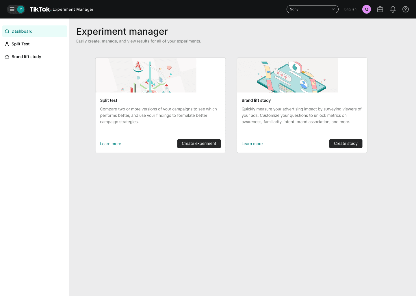 Experiment Manager V2