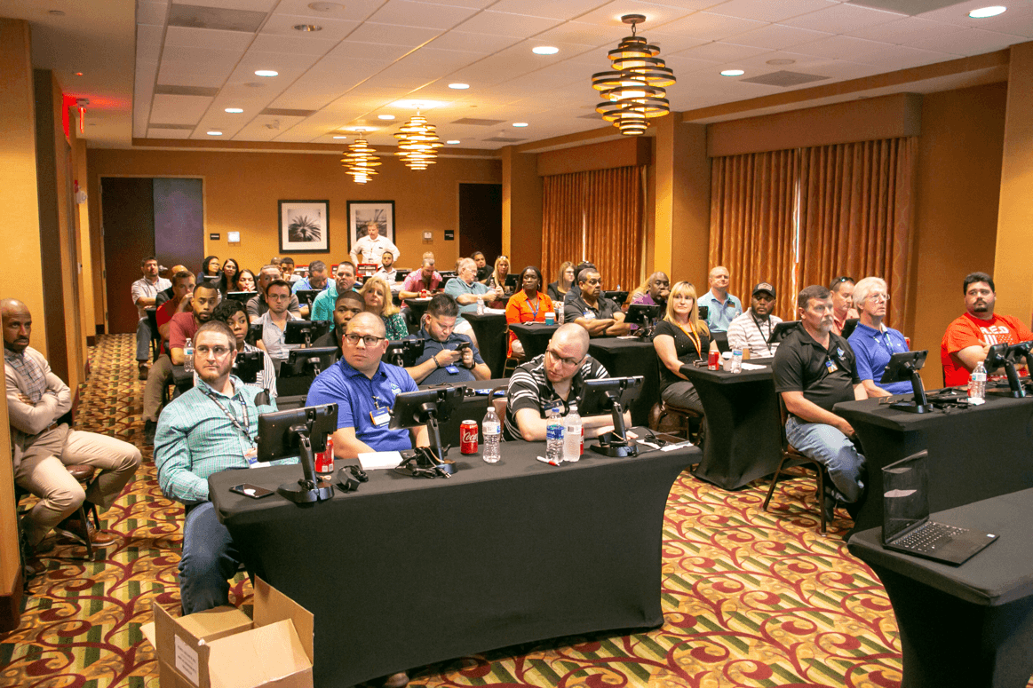 Associates from 15 Florida clubs during app release